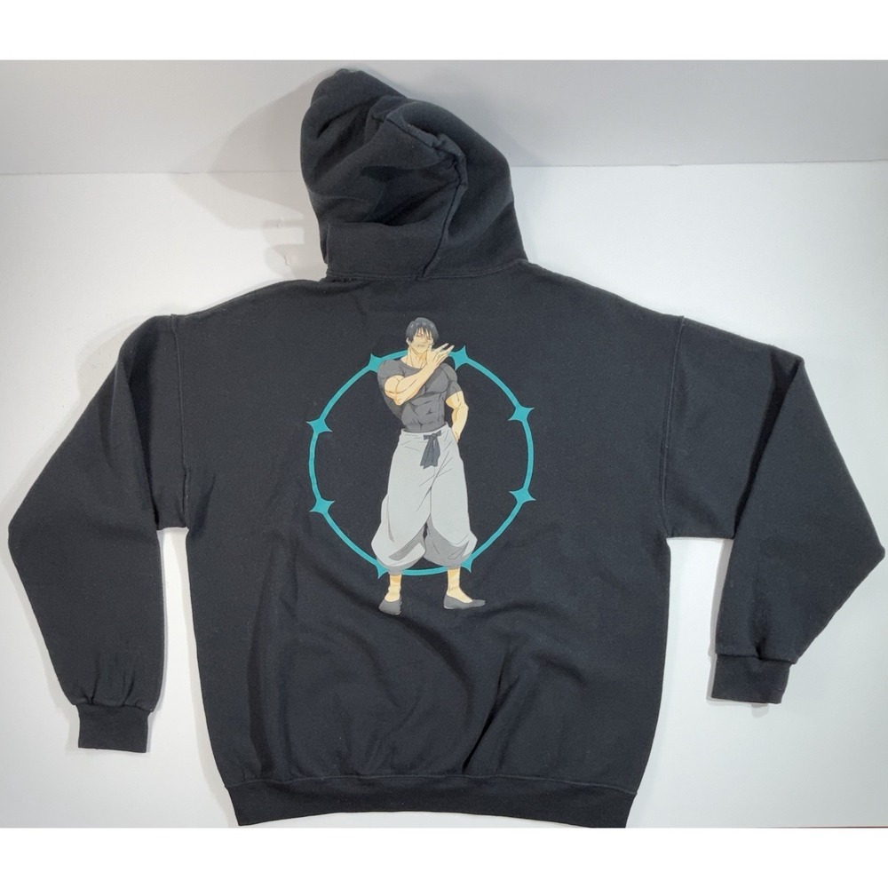 Jujutsu Kaisen Anime Hoodie Crunchyroll Gojo Geto Graphic Pullover Shibuya Arc